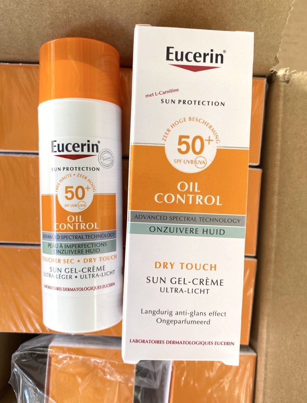Eucerin Sun Gel-Creme Oil Control Dry Touch SPF 50+ 50ml. ครีมกันแดด ควบคุมความมัน