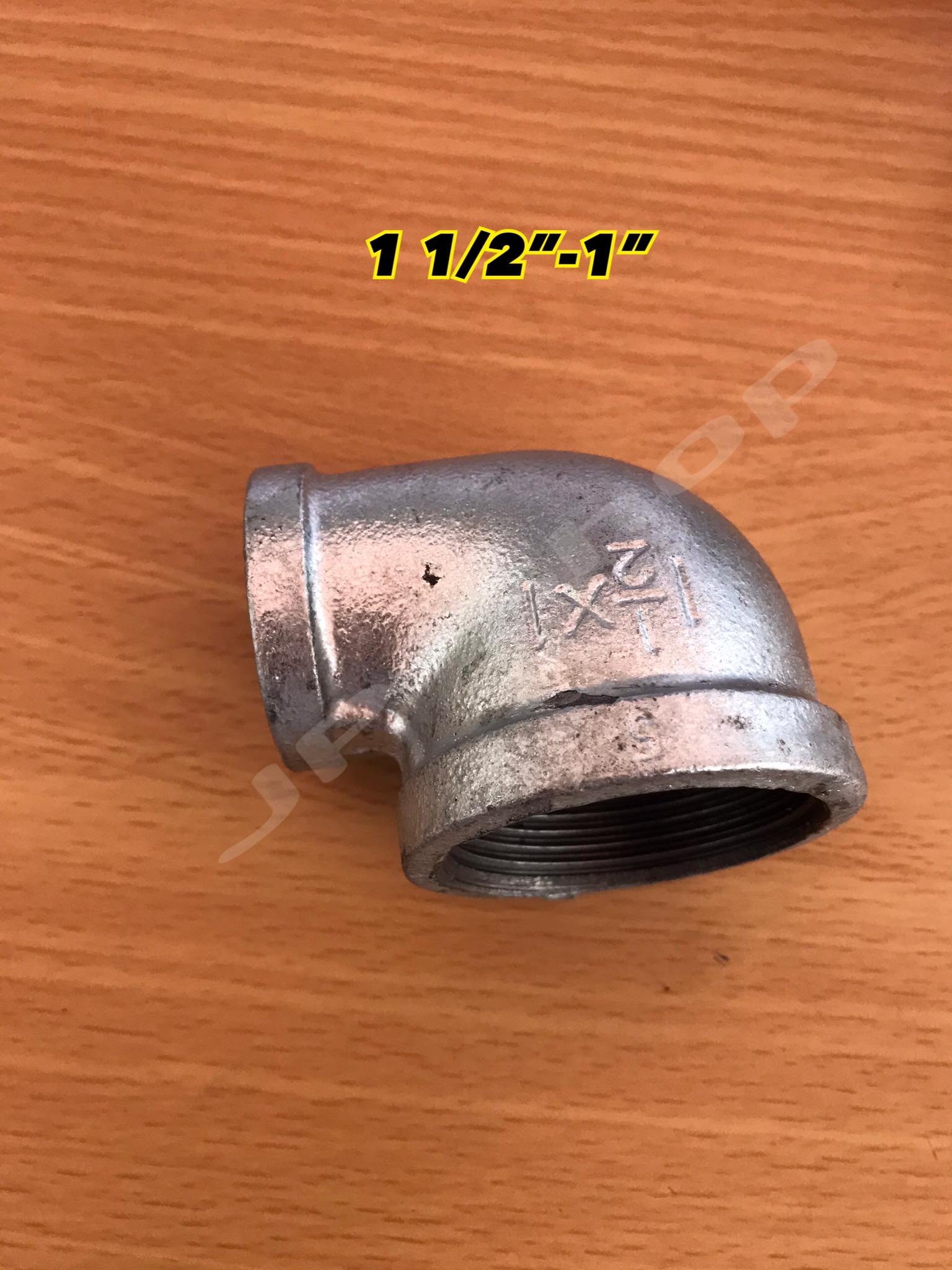 ข้องอลด ข้องอประปา90องศา ข้องอเหล็ก อุปกรณ์ประปา ขนาด1 1/2นิ้ว-1นิ้ว,1 1/4นิ้ว-1นิ้ว,1 1/4นิ้ว-3/4,1นิ้ว-1/2,1นิ้ว-3/4,3/4-1/2