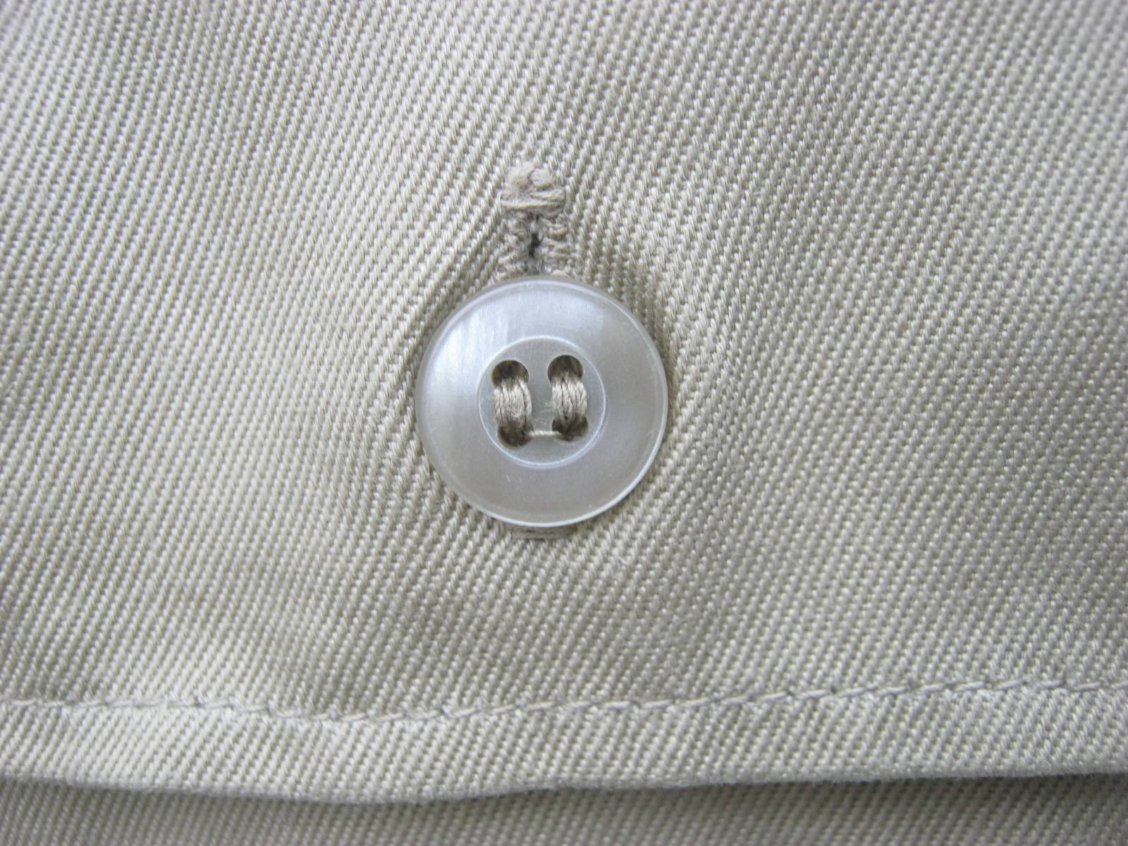 เสื้อ ทหาร USA สงครามเวียตนาม 70S' KHAKI 8.2oz