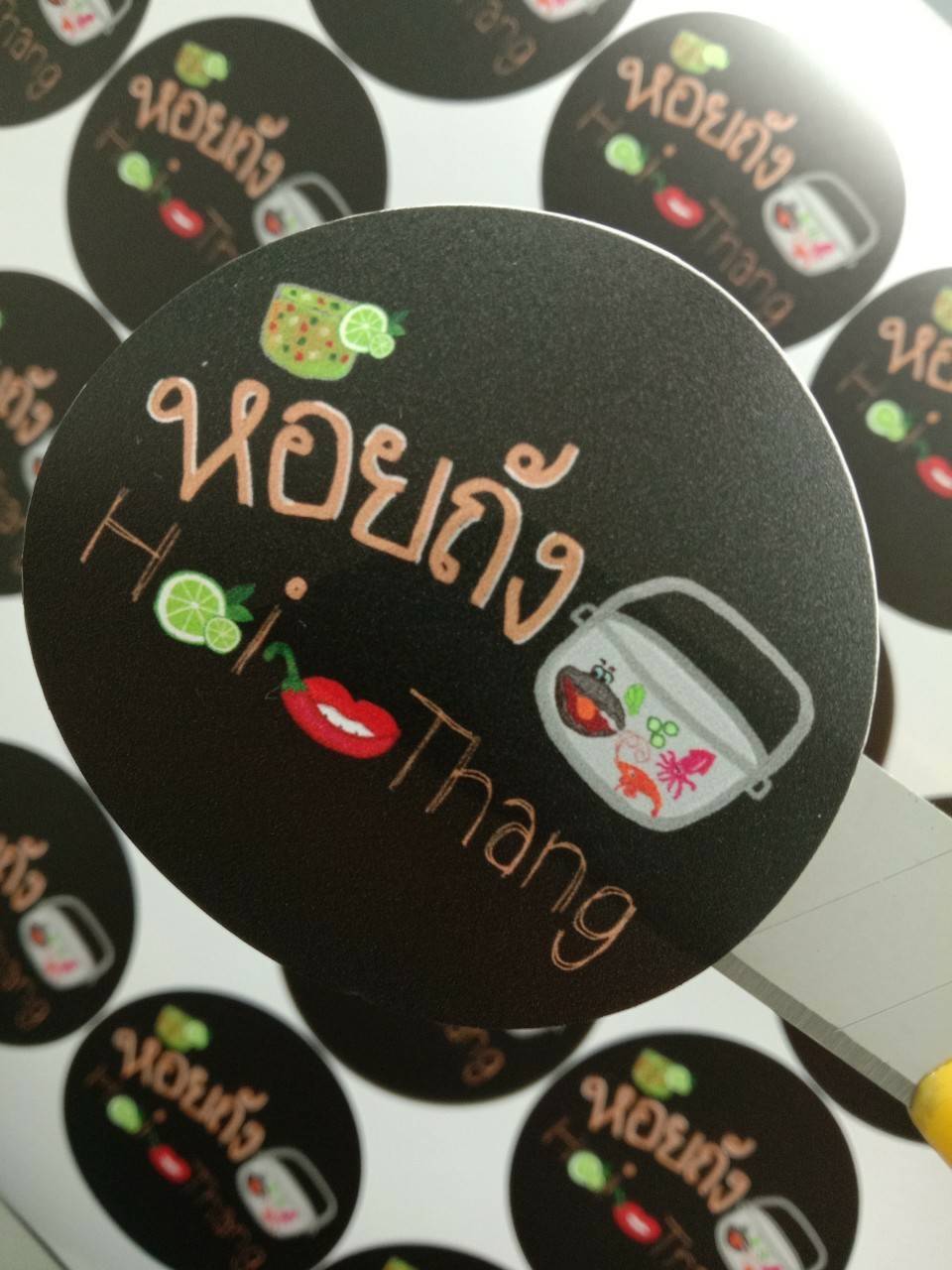 ป้ายสติกเกอร์