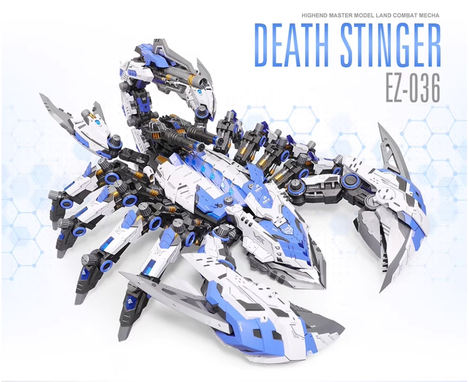 1/50 EZ-036 Death Stinger - Blue Ver. [ZA Model]