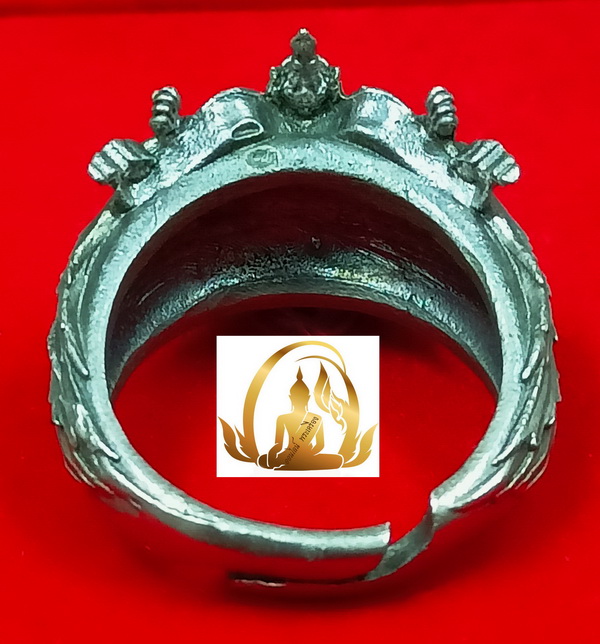 แหวนมหามงคลบารมี "พญามหิทธิเตโช" (ครุฑ) หลวงพ่อหวั่น วัดคลองคูณ