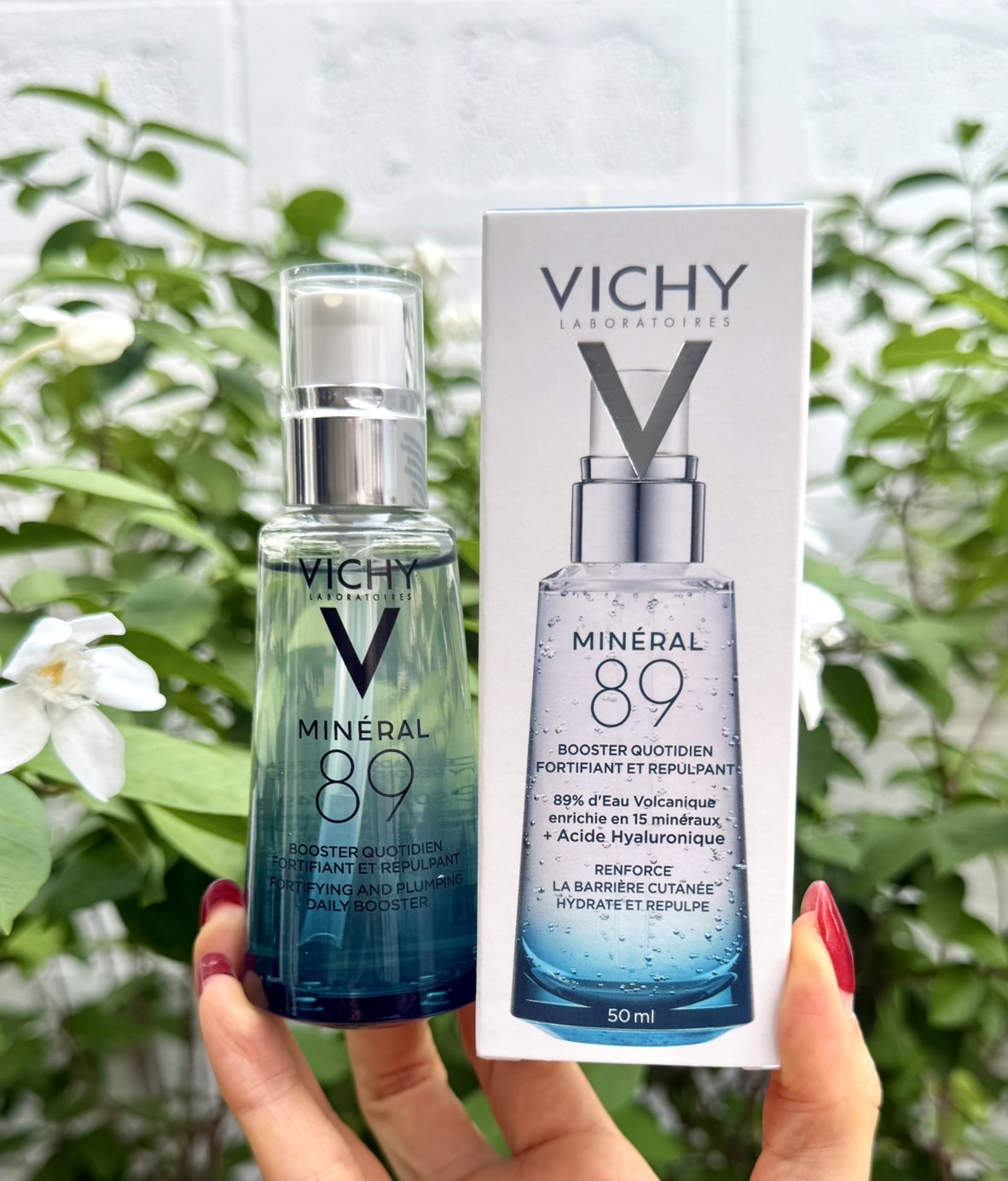 Vichy Mineral 89 ขนาด 50 ml. พรีเซรั่มน้ำแร่ธรรมชาติเข้มข้น (1กล่อง)
