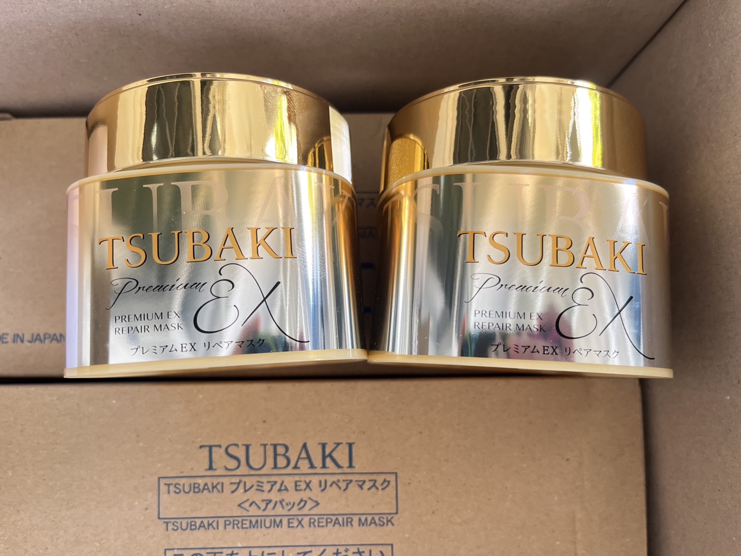 TSUBAKI Premium EX Repair Mask 180g. ทรีทเม้นบำรุงผมเข้มข้น ของแท้ (1กระปุก)