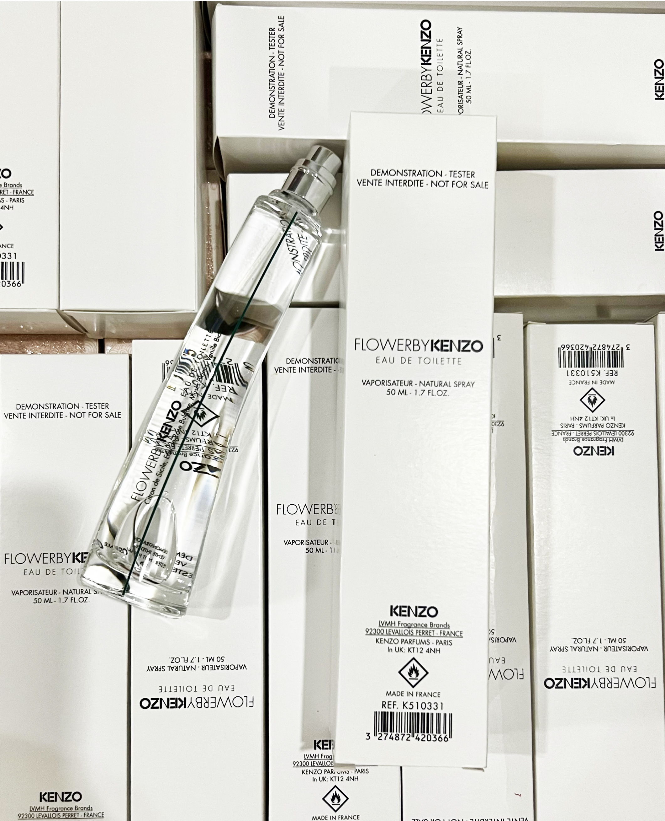 Flower by Kenzo Eau De Toilette 50ml. [กล่อง/Tester] น้ำหอมของแท้
