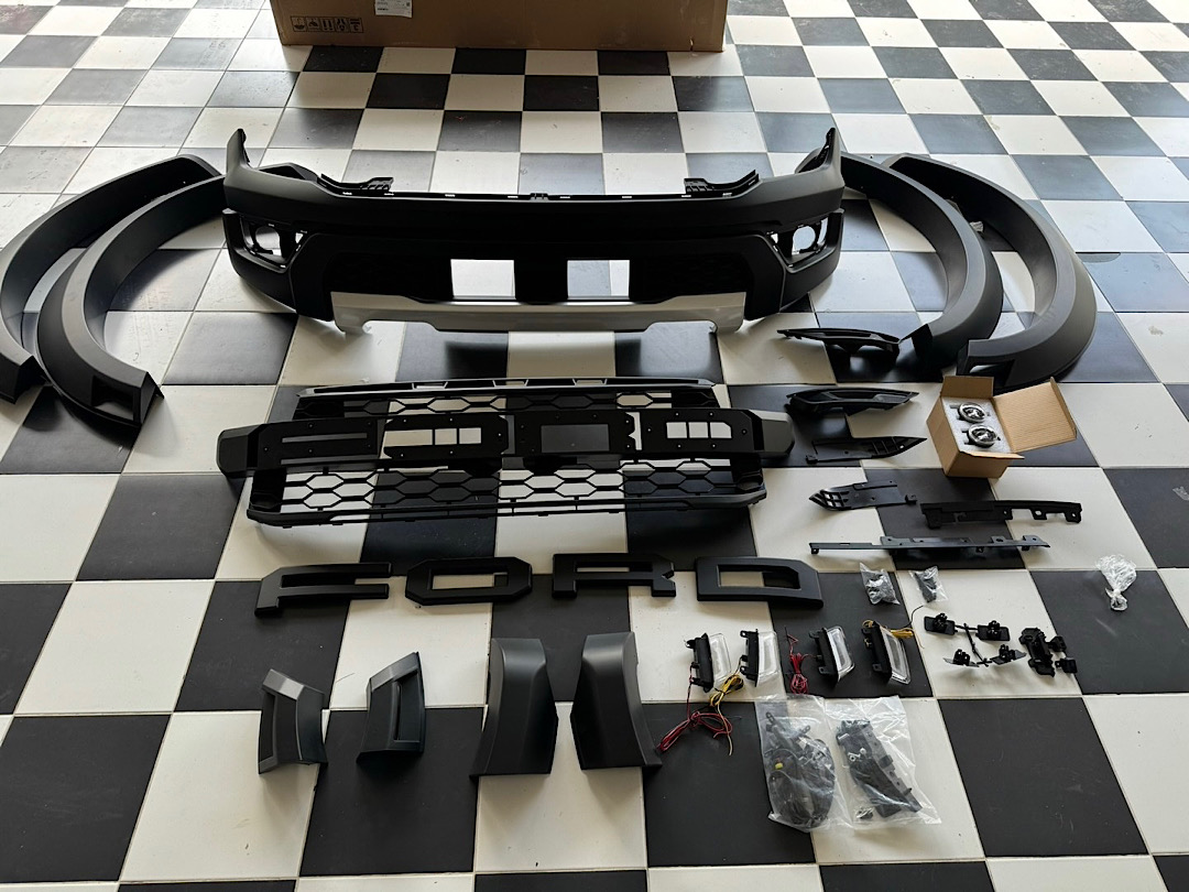 ชุดแต่งฟอร์ดเรนเจอร์ Next Gen Ranger รุ่น Raptor Style ชุดแปลง Raptor