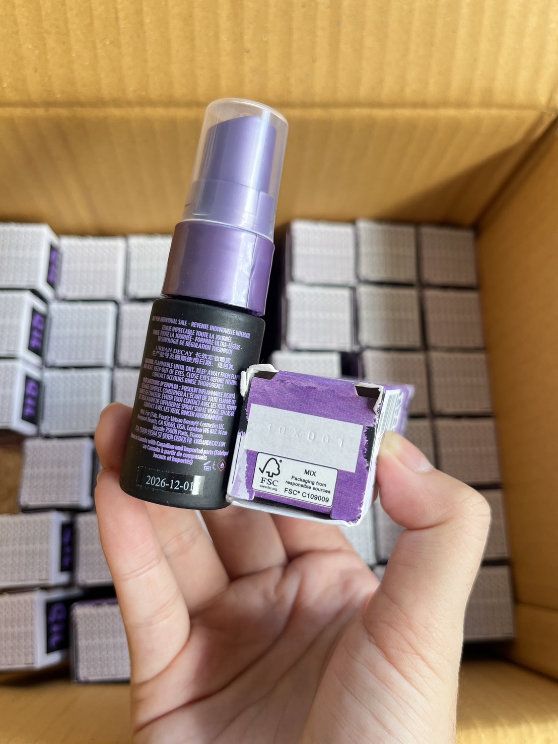 Urban Decay All Nighter Makeup Setting Spray Long Lasting ขนาดทดลอง 15ml. สเปรย์ "บล็อก" เมคอัพ