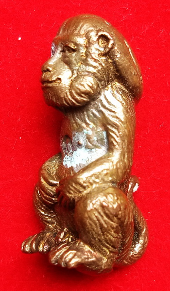 ลิงลึงค์ (ลิงลม) ซ่อนรูป หลวงปู่จักร วัดถ้ำเขารังไก่ จ.ชัยนาท