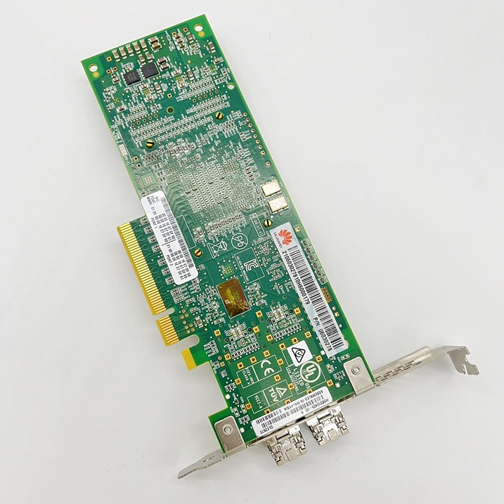 HUAWEI 06030278 QLE2672 [TorCompTH Thailand ขาย จำหน่าย ราคา] Huawei Qlogic QLE2672 16GB FC Dual-Port HBA w/2x SFP QLogic AFBR-57F5MZ-QL, high profile,