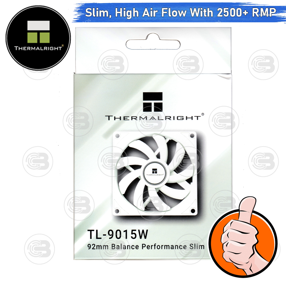 [CoolBlasterThai] Thermalright TL-9015W Slim Fan Case 2500+ RMP (size 92 mm.) ประกัน 3 ปี