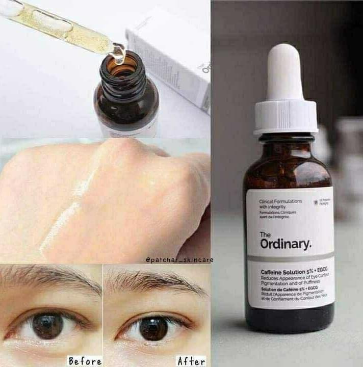 The Ordinary Caffeine Solution 5% + EGCG 30ml. เซรั่มคาเฟอีนเข้มข้นดูแลผิวรอบดวงตา