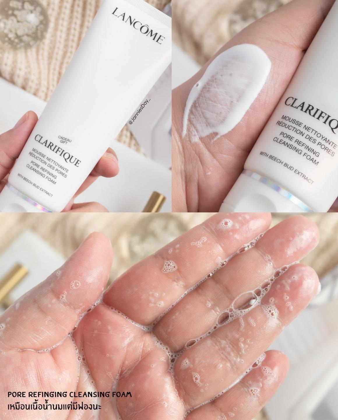 Lancome Clarifique Pore Refining Cleansing Foam 125ml. โฟมล้างหน้า (1หลอด)