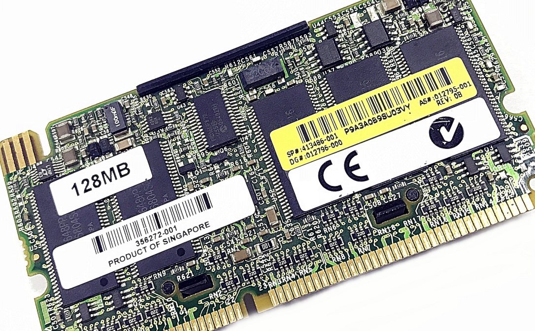 HP 356272-001, 413486-001, 012795-001 / 274779-001 / 307132-001 [TorCompTH Thailand - ขาย จำหน่าย ราคา] HP 128MB Cache Module 356272-001 with Battery 307132-001