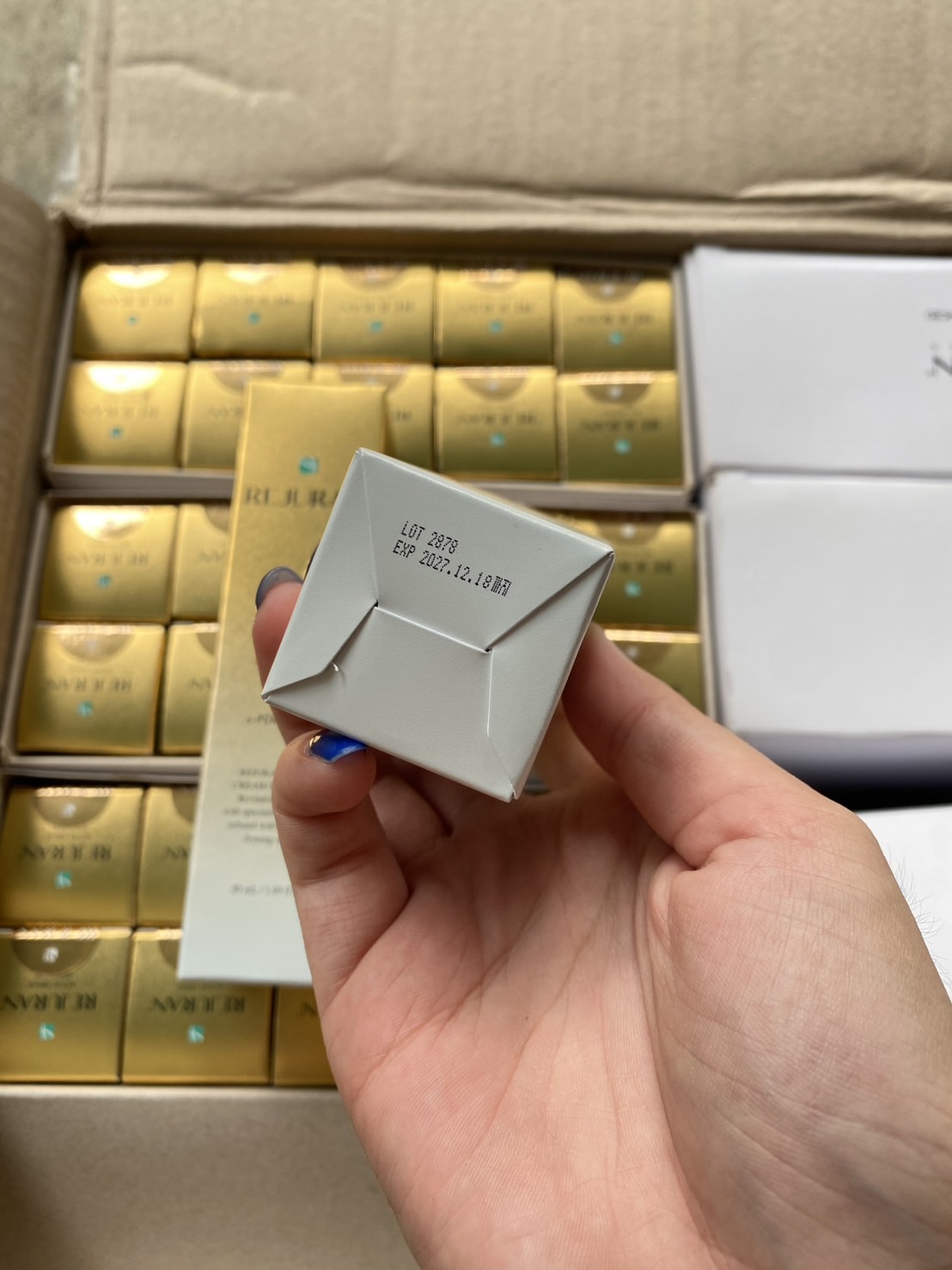 ครีมหลอดทอง Rejuran Healer Turnover Active Cream Enhanced 50ml. ของแท้ พร้อมส่ง (1หลอด)