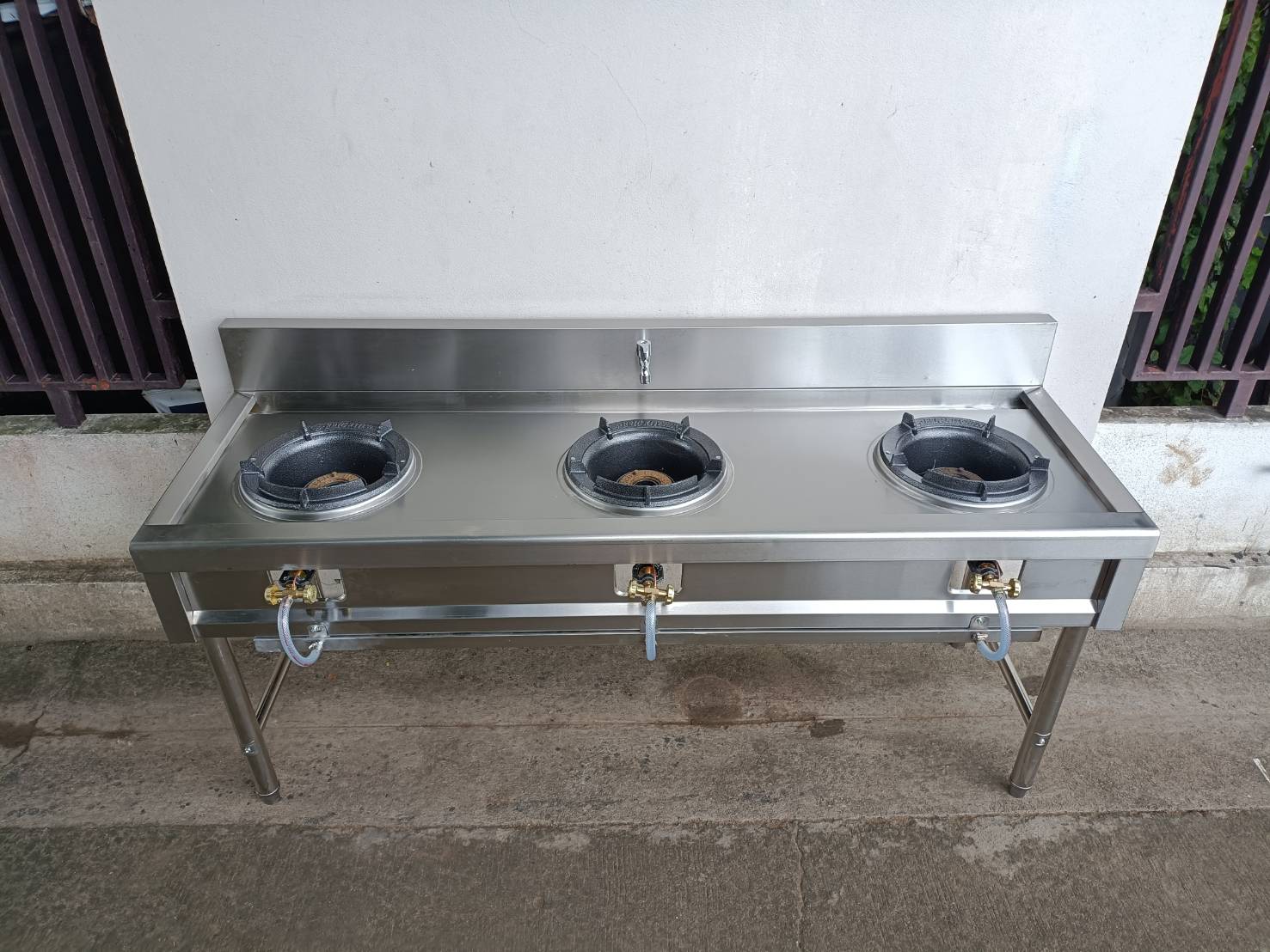 เตาไทยสแตนเลสแบบ 3 หัว KB8 รุ่น ER-186080N