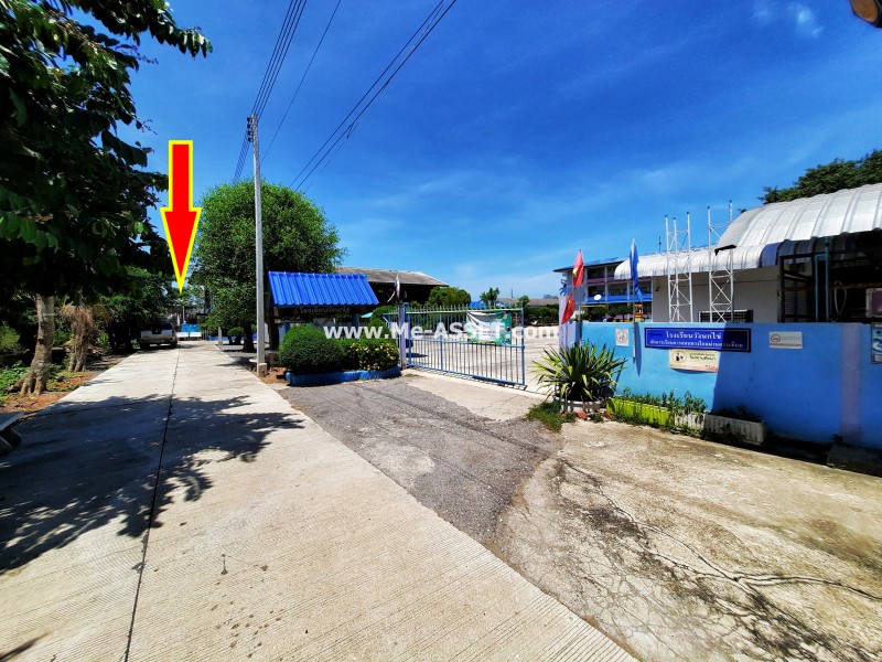 ขายที่ดินเกษตร สวนผสม ถ.บ้านวังนกไข่ ต.หนองนกไข่ อ.กระทุ่มแบน สมุทรสาคร / พื้นที่ 9-1-53 ไร่