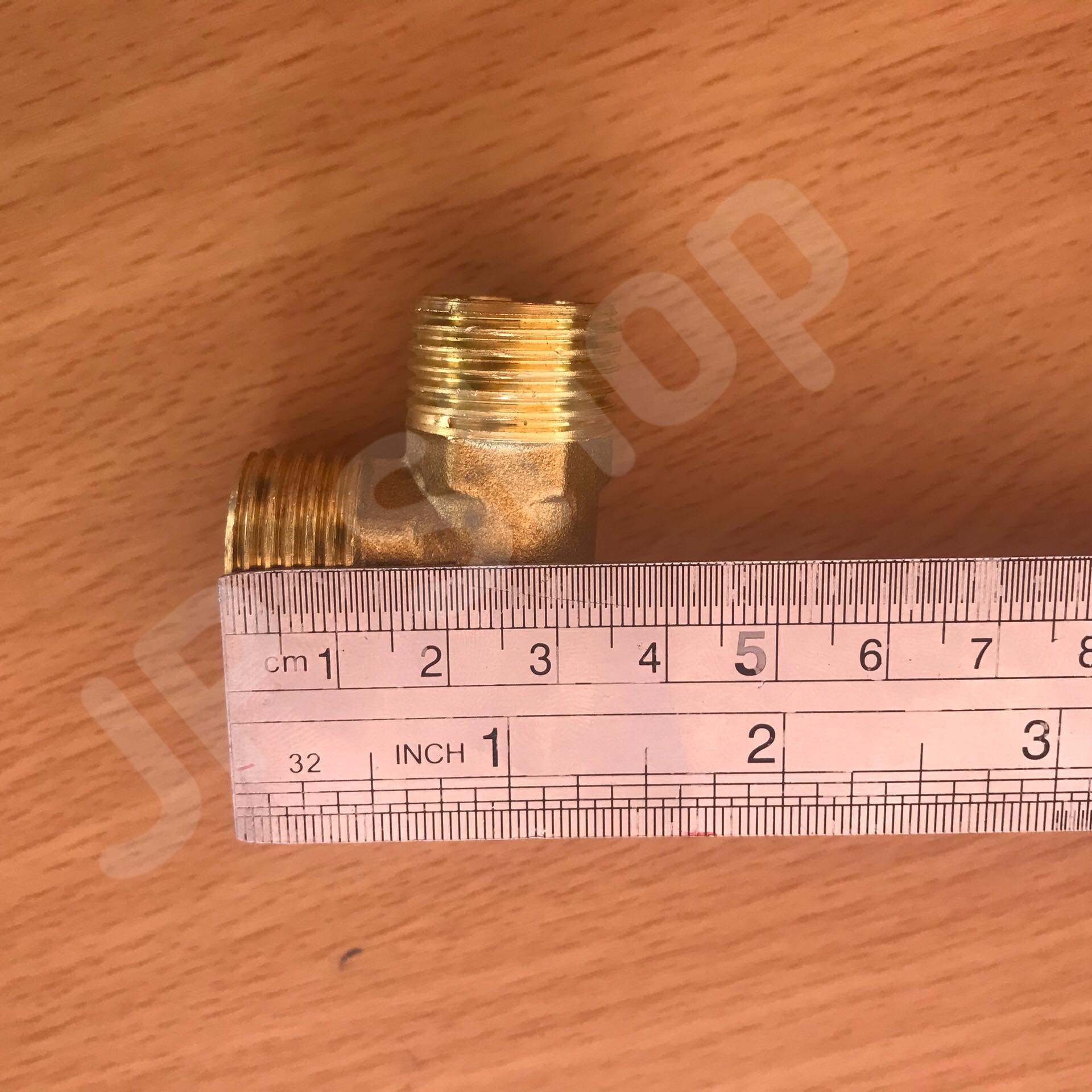 ข้องอทองเหลือง เกลียวนอก ขนาด 4 หุน ข้อต่อ ขนาด4หุน ทองเหลือง ข้องอ #2054