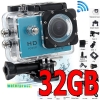 กล้อง Action Camera - รุ่น SJ4000 รุ่น WIFI แท้ พร้อมเมม 32GB
