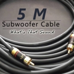 Subwoofer Cable 5 m (1ออก1)