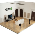 แผ่นซับเสียง PGAP No.2025HD 60*120 กล่องละ 6 ชิ้น