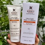 (ทอง) Kiehl's Ultra Light Daily UV Defense Sunscreen SPF 50 PA+++ 60ml. ครีมกันแดดเนื้อฟลูอิด