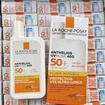 สูตรมีกลิ่นหอม La Roche Posay Anthelios Uvmune 400 Invisible Fluid With Perfume SPF50+ 50ml.