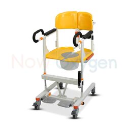 รถเข็นเคลื่อนย้ายผู้ป่วย อเนกประสงค์ รุ่นปรับมือหมุน (รับประกัน 2 ปี)