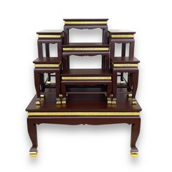 โต๊ะหมู่ 7 หน้า 8 พิกุลน้ำตาล (ฐานรองแคบ)