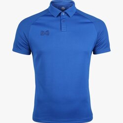 WARRIX ( วอริกซ์ ) WA-203PLACL01 Vibes POLO SPORT ลิขสิทธิ์แท้ 100% เสื้อโปโลสปอร์ต เสื้อคอกปก สีน้ำเงิน