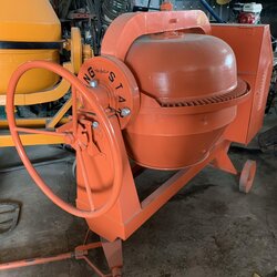 โม่ผสมคอนกรีตเหล็กหล่อ