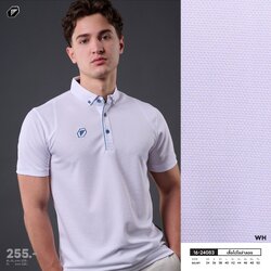 POLO SPORT Pegan 16-21083 เสื้อโปโลสปอร์ต เสื้อทีม เสื้อคอปก ยูนิฟอร์ม สีขาว