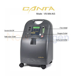 [🔥โปรโมชั่น] เครื่องผลิตออกซิเจน 8 ลิตร Canta รุ่น V8-WN-NS ประกันศูนย์ไทย 3 ปี
