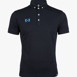 POLO SPORT WARRIX ( วอริกซ์ ) WA-3315N DD เสื้อโปโลสปอร์ต เสื้อคอกปก สีกรมท่า