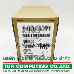 New, HP 872481-B21 872738-001 [TorCompTH Thailand ขาย จำหน่าย ราคา] HP 1.8TB 10K 12G SAS 2.5in HDD for G8-G10