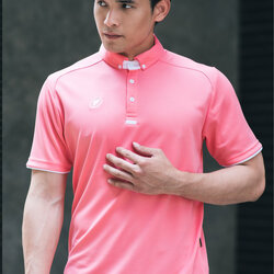 POLO SPORT Pegan 16-21053 เสื้อโปโลสปอร์ต เสื้อทีม เสื้อคอปก ยูนิฟอร์ม สีชมพู