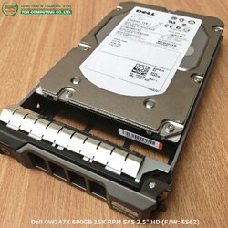 Dell 0W347K W347K [TorCompTH ขาย จำหน่าย ราคา] Dell 600GB 15K 6G SAS 3.5IN HDD
