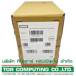 NEW HP P07931-B21 [TorCompTH Thailand ขายจำหน่าย ราคา] HP 1.92TB SATA 6G MU SC DS SSD 2.5in HDD with Tray for G8-G9