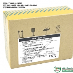New, IBM 81Y9915 81Y9893 FC5225 [TorCompTH - ขาย จำหน่าย ราคา] IBM 900GB 10K 6Gb SAS 2.5in HDD for DS3524 EXP3524