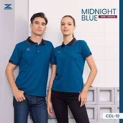 CDL-10 เสื้อโปโล เสื้อคอปก เสื้อโปโลสปอร์ต คาเดนซ่า สีเขียวมิดไนท์บูล