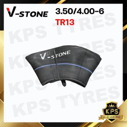 ยางในรถเข็นปูน รถเข็นของ ขนาด 3.50/4.00-6 TR13 ยี่ห้อ V-STONE (จุ๊ปสั้น) มาตรฐานประเทศเกาหลี