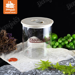 โหลสุญญากาศ (ฝาบีบ) ทรงกลม - PN3304