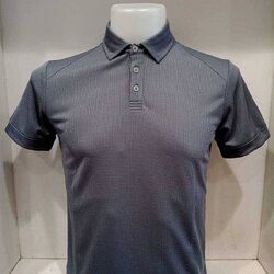 POLYGAN เสื้อโปโลสปอร์ต SUPER FLOW ปกเชิ๊ตคลาสสิค สีเทา