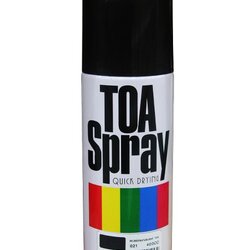 สีสเปรย์ TOA ดำด้าน 021