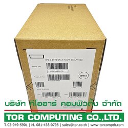NEW HP P40500-B21, P41525-001 [TorCompTH Thailand ขายจำหน่าย ราคา] HPE 3.84TB SATA 6G Read Intensive SFF BC Multi Vendor SSD for DL380 G10-G11