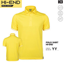H3SPORT POLO SHIRT Hi-End เสื้อคอปก เสื้อโปโล โปโลสปอร์ต สีเหลือง YY