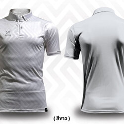 VINS SPORT POLO วินส์สปอร์ต เสื้อโปโลสปอร์ต เสื้อคอปก โปโลสปอร์ต ขาว
