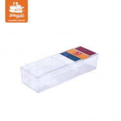 กล่องเหลี่ยม 2 ช่อง รุ่น 6242