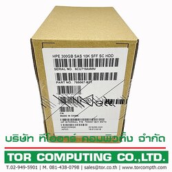 NEW HP 785067-B21 785410-001 [TorCompTH Thailand ขาย จำหน่าย ราคา] HP 300GB 10K 12G SAS 2.5in HDD for G8 G9