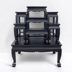 โต๊ะหมู่ 7 หน้า 8 ด้านโอ๊ค (ฐานรองแคบ)