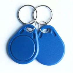 บัตรคีย์การ์ด แบบพวงกุญแจ (ทรงหยดน้ำ) 13.56 MHz RFID Tag